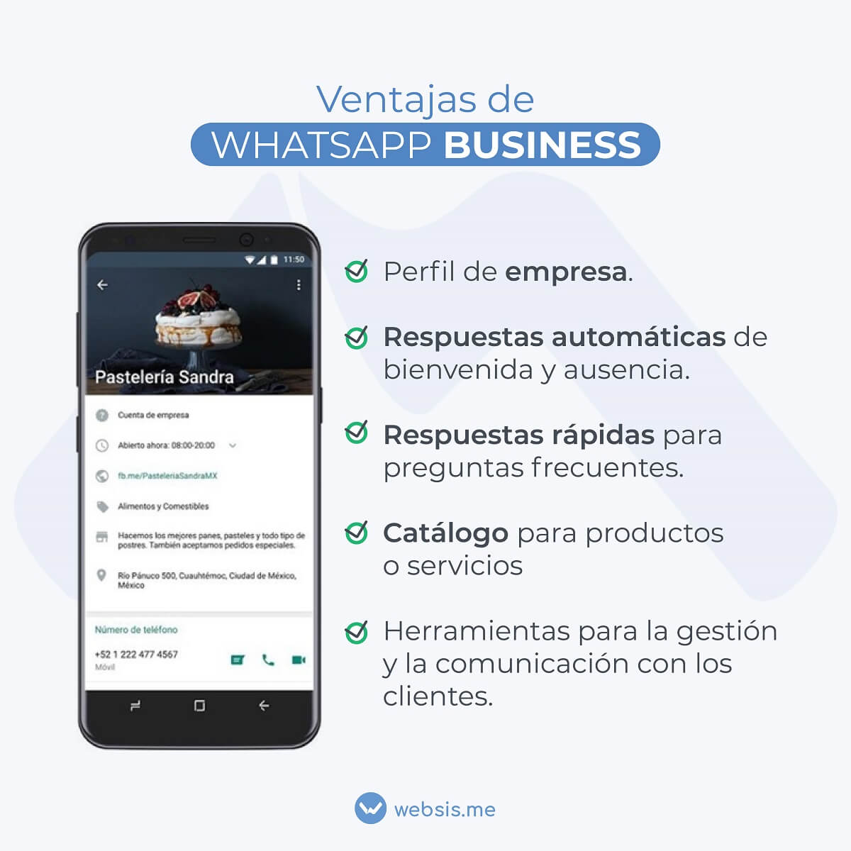 Ventajas de whatsapp business